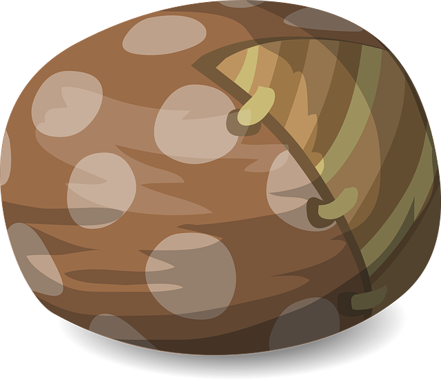 hnědý sedací vak